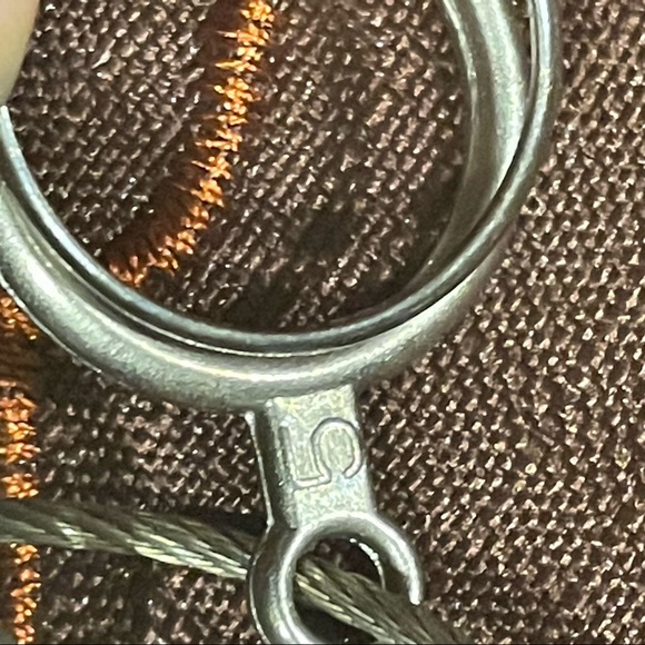 Vintage Native American Sterling silver chip inlay OWL ring sz 5 - Picture 4 of 8